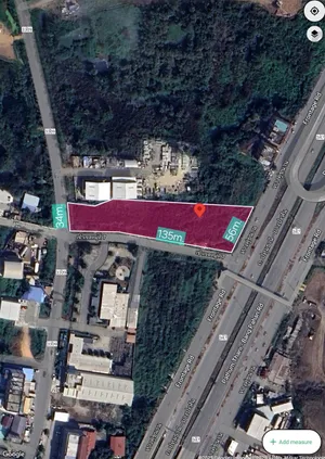 ขายที่ดินเปล่าพื้นที่ 3-3-82 ไร่ ติดถนนปทุมธานี-บางปหัน(ถนน347) ต.เชียงรากใหญ่ อ.สามโคก จ.ปทุมธานี