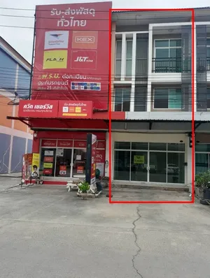 ให้เช่าอาคารพาณิชย์ 3 ชั้น ลำลูกกาคลอง 3 ทำเลดี พร้อมเข้าอยู่ ใกล้สถานีรถไฟฟ้า bts คูคต