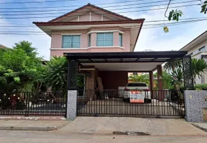 ขายบ้านเดี่ยว หมู่บ้านชลลดา สุวรรณภูมิ ลาดกระบัง 54 เนื้อที่ 56.7 ตร.ว. 2 ชั้น 3 นอน 2 น้ำ
