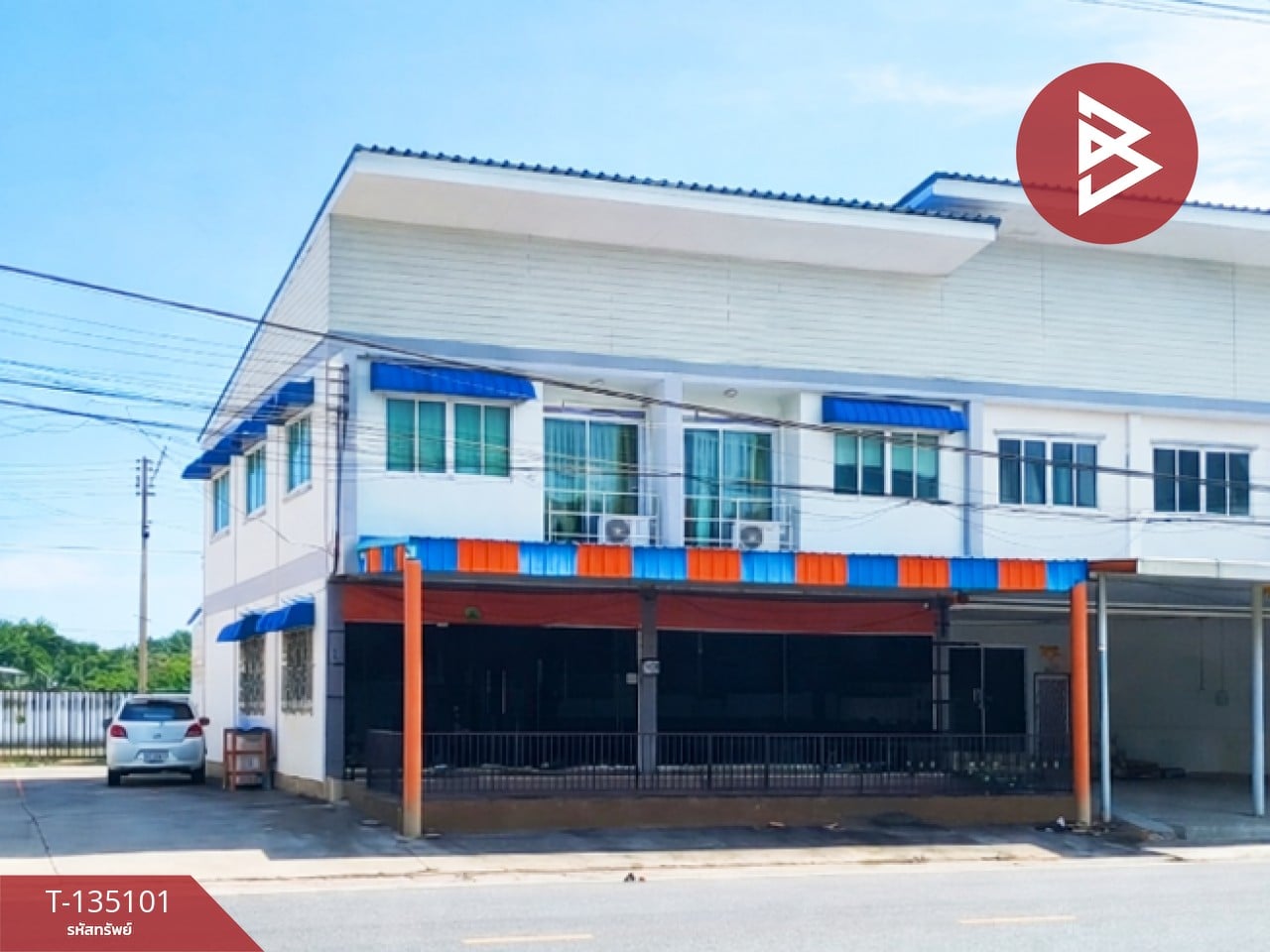 ขายอาคารพาณิชย์ 2 ชั้น เนื้อที่ 42.4 ตร.วา เนินพระ ระยอง