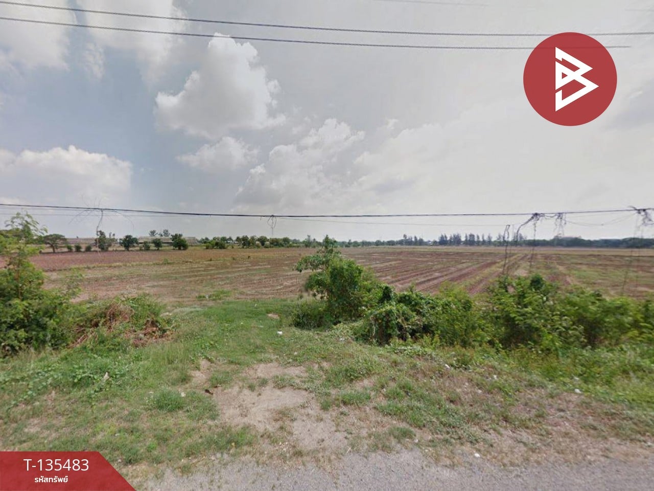 ขายที่ดิน เนื้อที่ 1 ไร่ 2 งาน 12.6 ตร.วา เมืองสิงห์บุรี ติดถนนใหญ่  ทำเลทอง