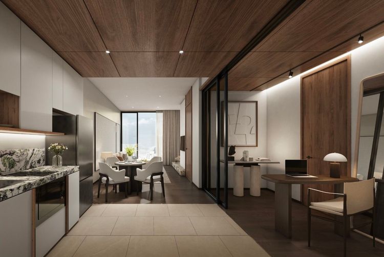 ขายดาวน์คอนโด Romm Convent สีลม One Bedroom Plus ห้องหายาก ใกล้ BTS, ภาพที่ 4