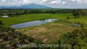 ที่ดินเชียงใหม่โซนหางดงไร่ละไม่ถึงล้าน ที่ดินวิวภูเขา วิวทุ่งนา มีทะเลสาบส่วนตัว จากสนามบิน 20 กม. ใกล้โรงเรียนนานาชาติเกรซ 