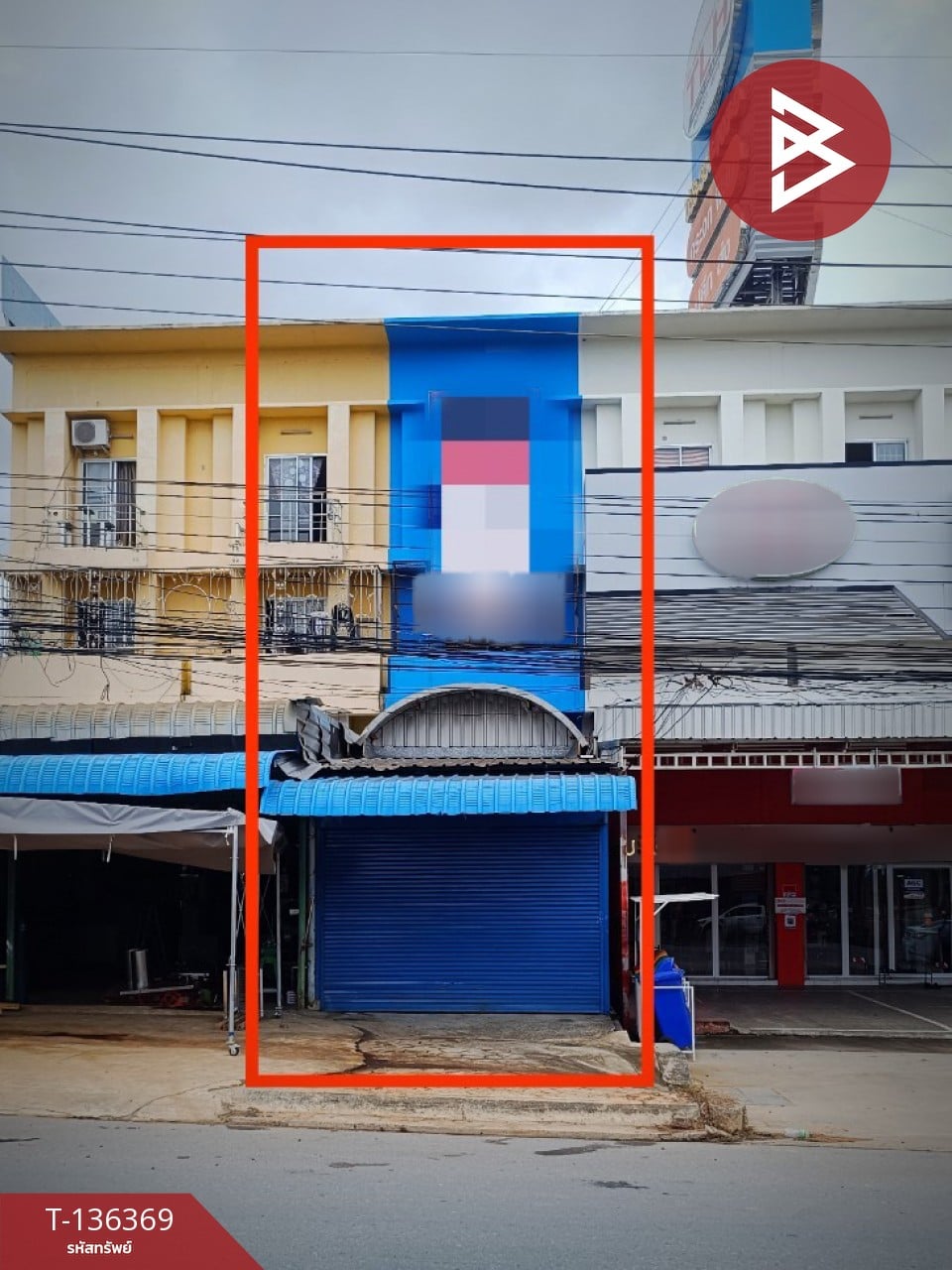 ขายอาคารพาณิชย์ หมู่บ้านศุขบุรียิ่งศุข ชลบุรี