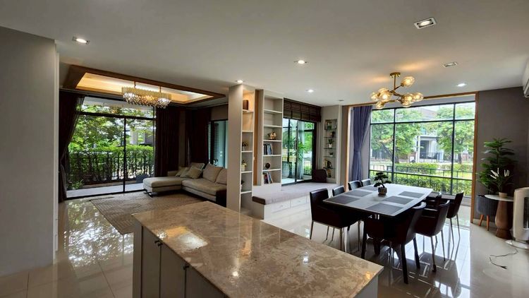 ขาย/ให้เช่าบ้านเดี่ยวหลังมุม THE GRAND พระราม 2 วิวสวน-ทะเลสาบ Built-in, ภาพที่ 4