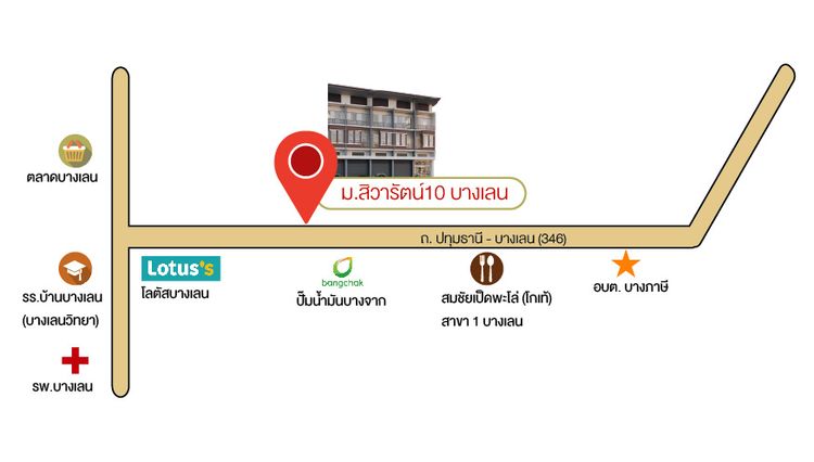 อาคารพาณิชย์ 3 ชั้นครึ่งพร้อมอยู่, ภาพที่ 4