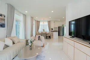 บ้านเดี่ยวให้เช่า  โครงการ HABITAT (วงแหวน-สันกำแพง) แต่งครบ พร้อมเข้าอยู่ทันที 