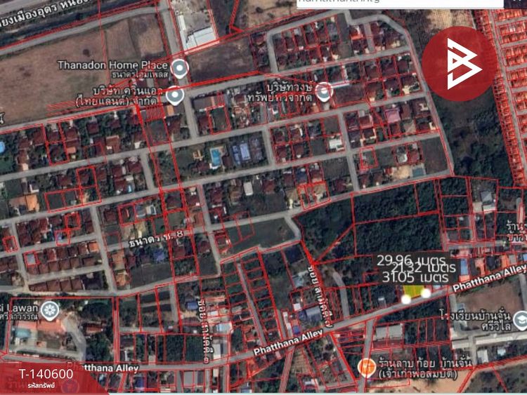 ขายที่ดิน เนื้อที่ 1 งาน 96 ตร.วา บ้านจั่น อุดรธานี, ภาพที่ 4