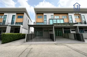 ขายและให้เช่าทาวน์โฮม 3 ชั้น หมู่บ้านอีโค สเปซ บางนา–วงแหวน หลังมุม ถนนคู่ขนานกาญจนภิเษก(วงแหวนตะวันออก)