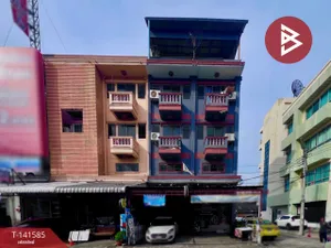 ขายด่วนอาคารพาณิชย์ 5 ชั้น เนื้อที่ 44.1 ตร.วา ลำลูกกา ปทุมธานี ทำเลดี ติดถนน