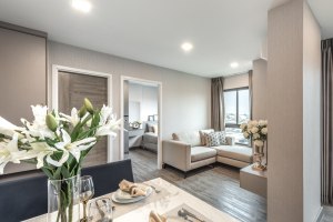 ให้เช่าคอนโด ในโครงการ The Nigh Condo ปิ่นเกล้า-จรัญ ห้องใหม่ เฟอร์นิเจอร์ใหม่ บางกรวย · บางกรวย · นนทบุรี 