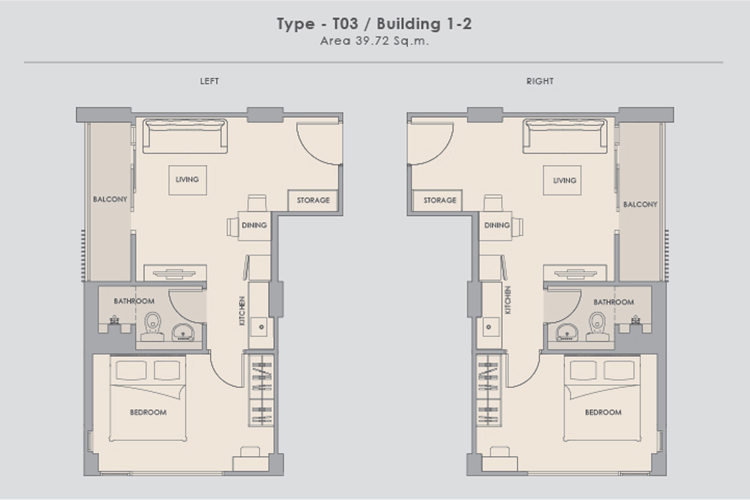 1 Bedroom ในโครงการ อิลีเม้นท์ ศรีนครินทร์, ภาพที่ 4