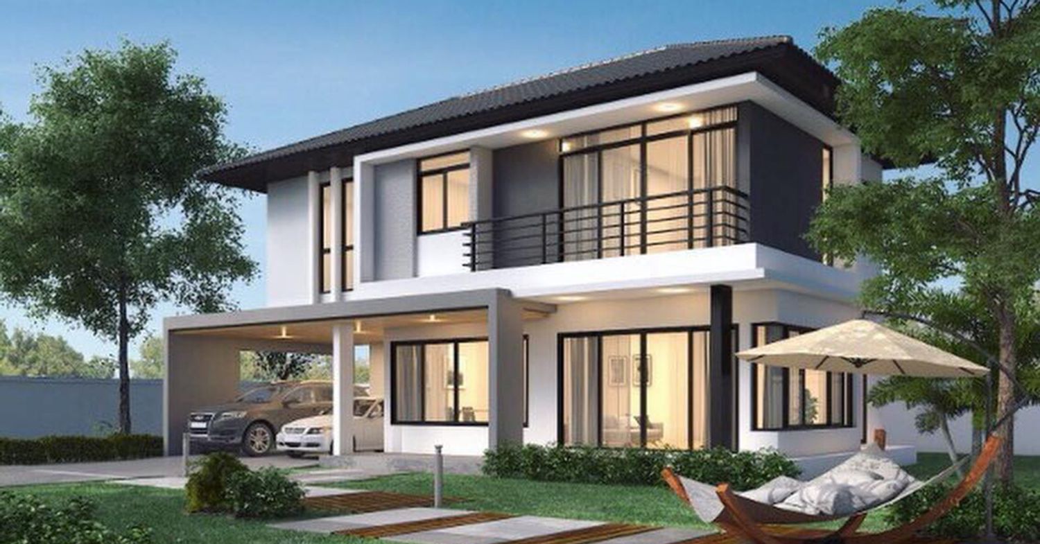 ภาพหลัก -  บ้านกรวิน อำนาจเจริญ เฟส 4