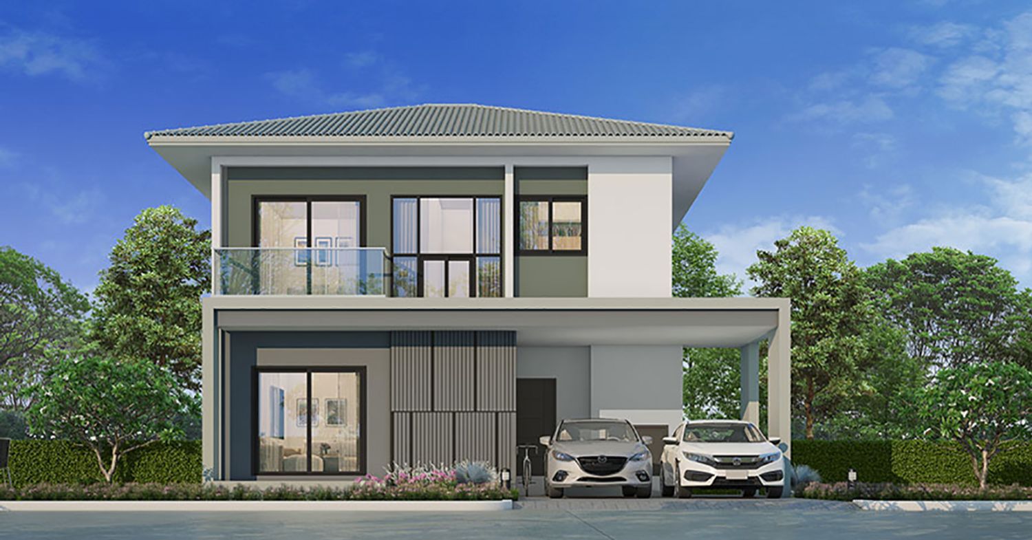 บ้านเดี่ยวสองชั้น ในโครงการ ดิ ไอริส @ สปริง ซิตี้ , ภาพที่ 4