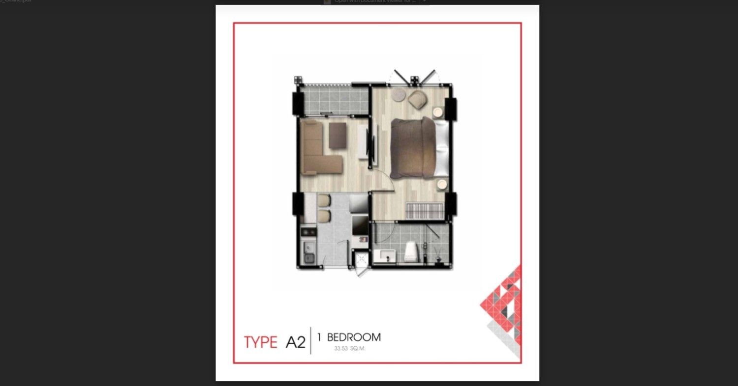 1 Bedroom ในโครงการ เดอะ เน็กซ์ พรีเมียร์, ภาพที่ 4